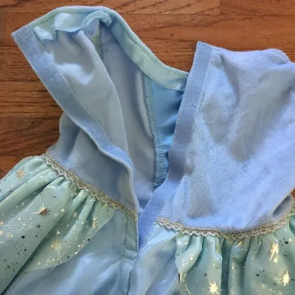 Disney baby Princess Cinderellablue Dresscostume baby girl size 9M VGUC